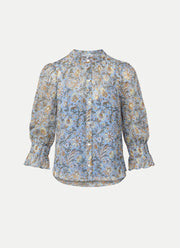 VERONICA BEARD 3/4 Sleeve Ashlynn Blouse