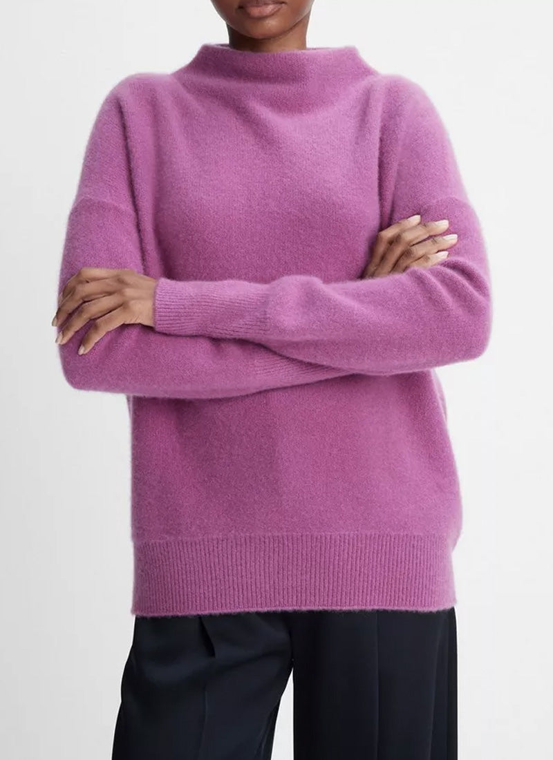 Vince Cashmere Funnel Neck Sweater