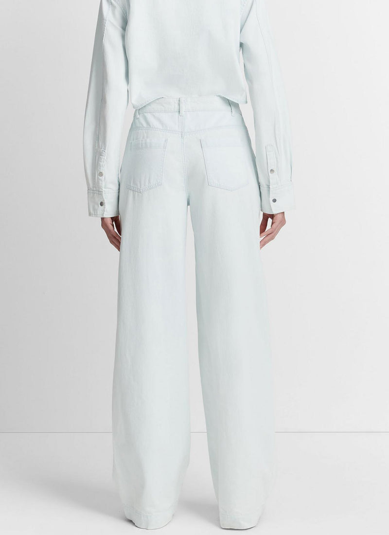Vince Washed Wide Leg Trouser