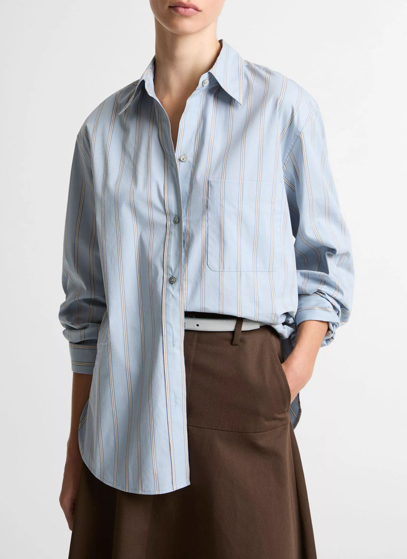 Stripe Button Down Shirt by Vince at Andrews