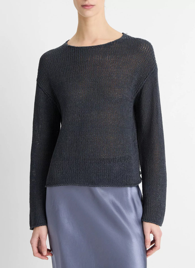 Vince Coated Cotton Pullover