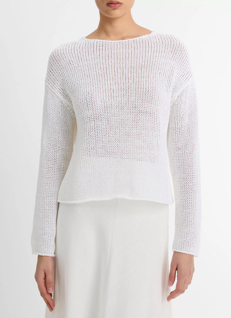 Vince Coated Cotton Pullover