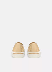 Vince Blair Slip On Raffia Sneaker