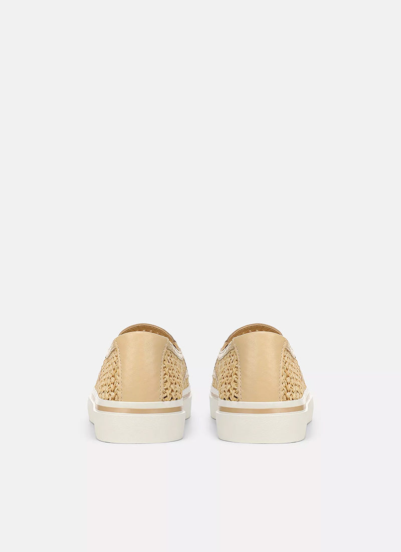 Vince Blair Slip On Raffia Sneaker