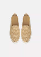 Vince Blair Slip On Raffia Sneaker