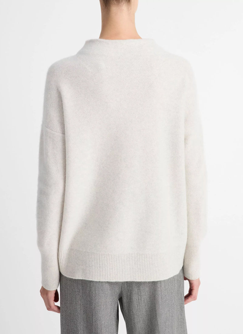 Vince Plush Cashmere Funnel Neck Sweater