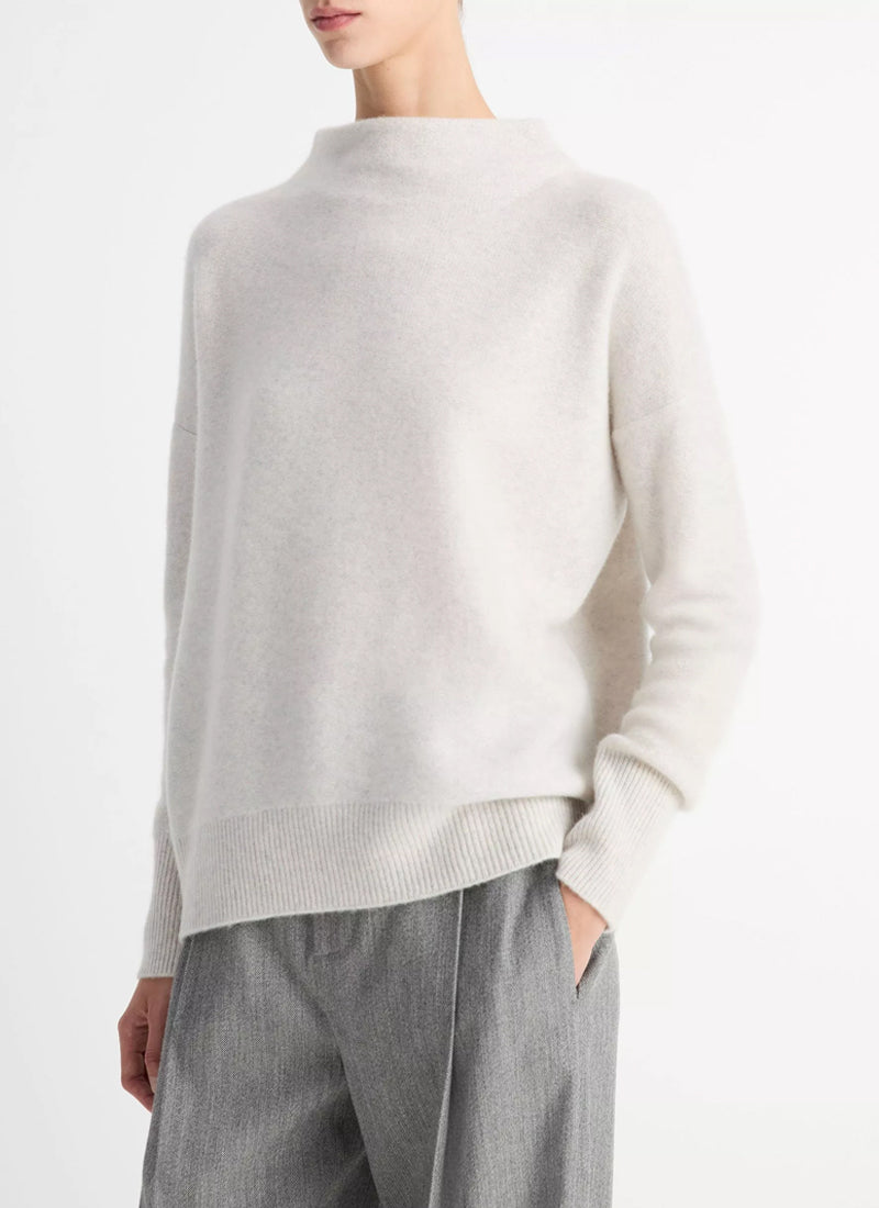 Vince Plush Cashmere Funnel Neck Sweater