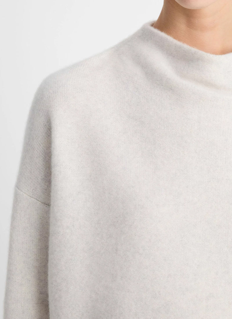 Vince Plush Cashmere Funnel Neck Sweater