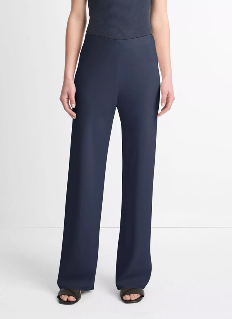Vince Colette High-Rise Crepe Bias Pant