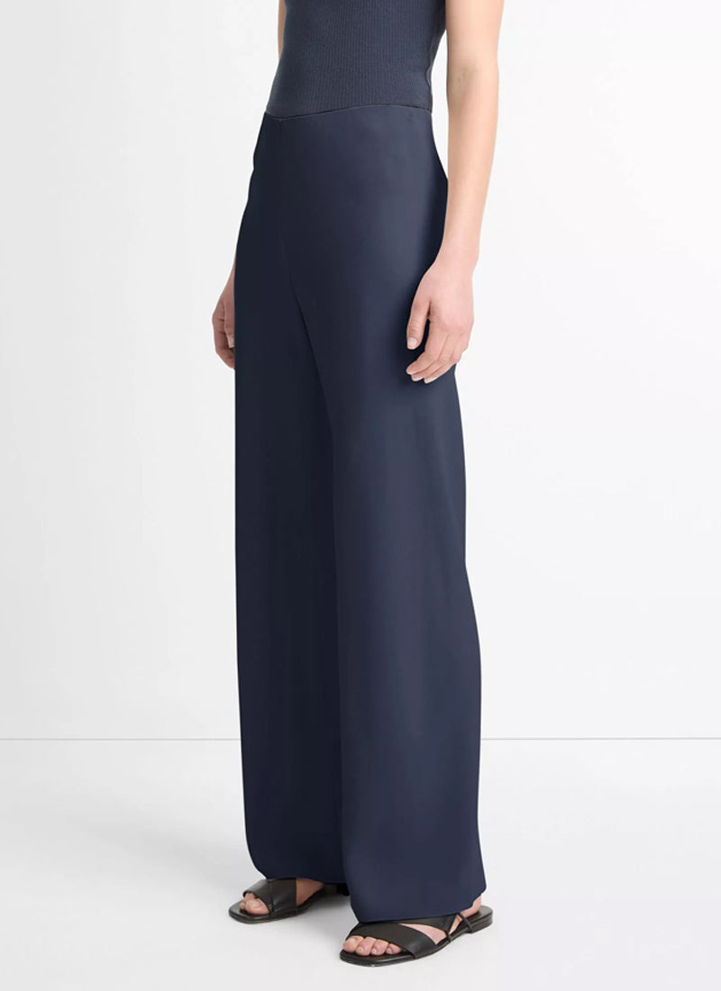 Vince Colette High-Rise Crepe Bias Pant