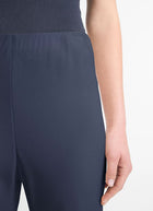 Vince Colette High-Rise Crepe Bias Pant