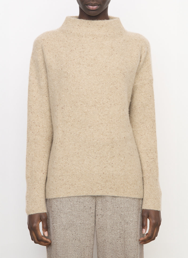 Vince Donegal Funnel Neck Pullover
