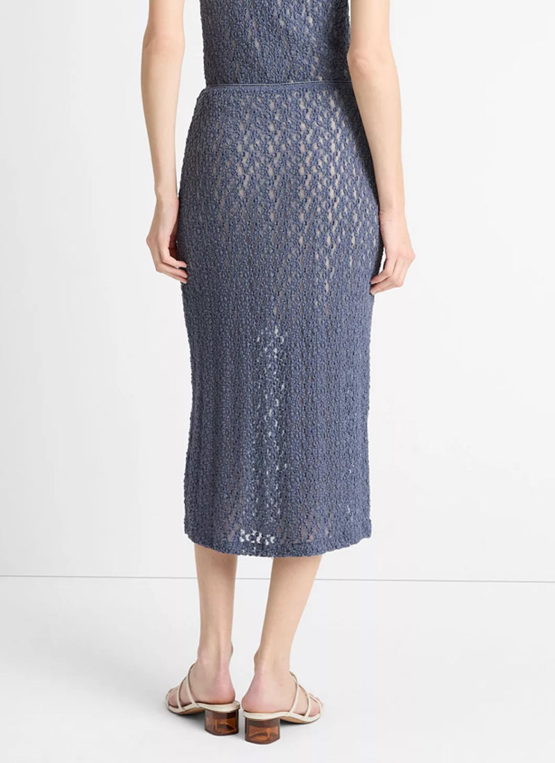 Vince Floral Smocked Skirt