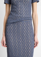 Vince Floral Smocked Skirt