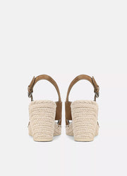Vince Georgia Suede Wedge Sandals