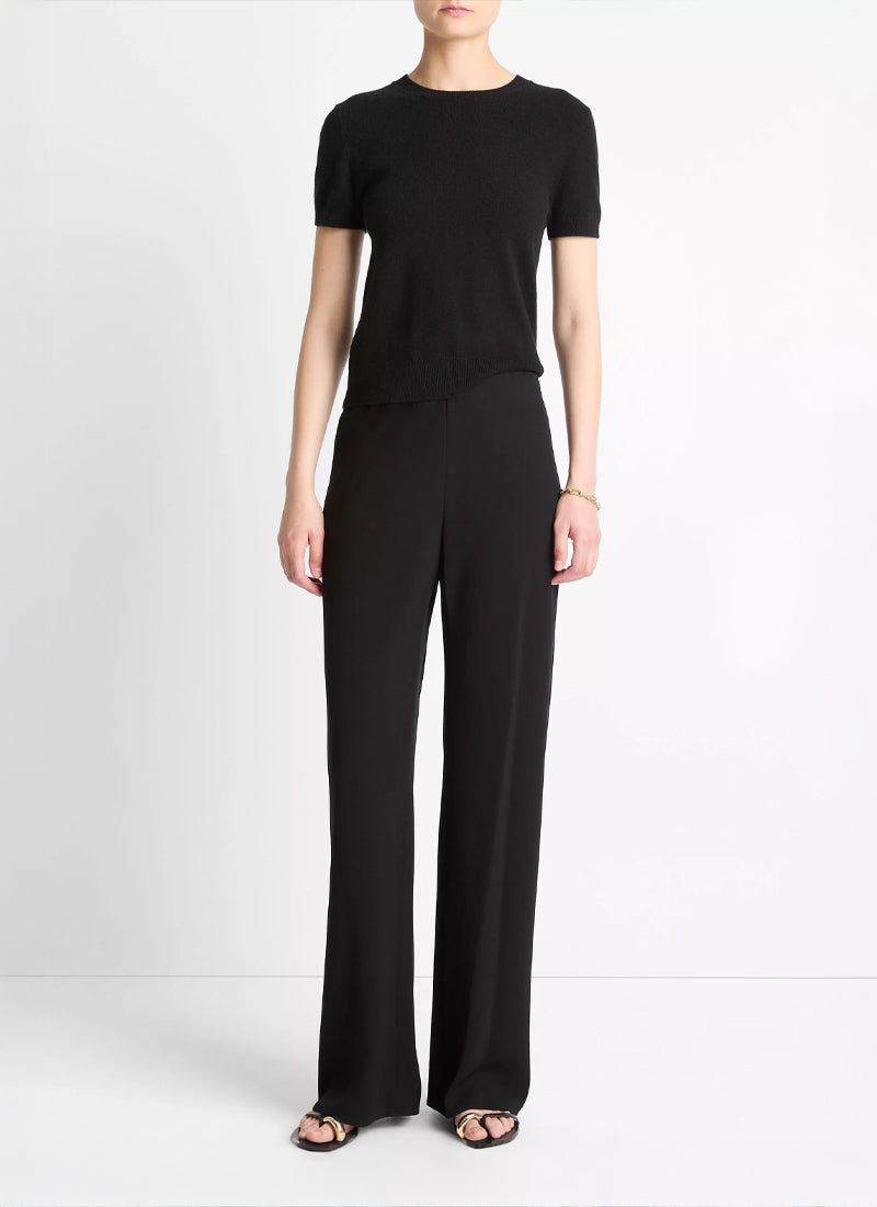 High Waist Crepe Bias Pant by Vince at Andrews