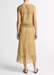 Vince Lace Slip Skirt