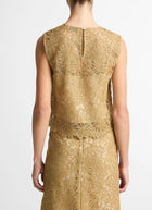 Vince Lace Shell Top