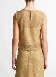 Vince Lace Shell Top