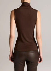  Jersey Sleeveless Turtleneck by Vince at Andrews 