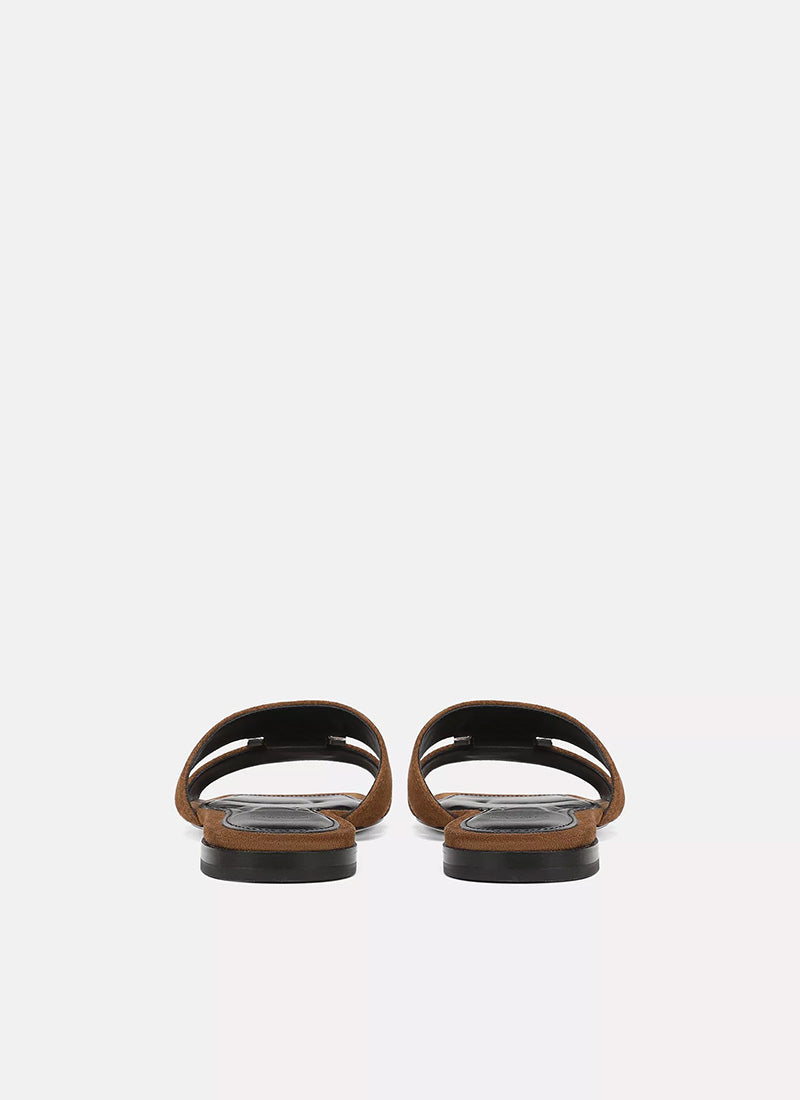 Vince Piper Suede Slide Sandal