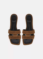 Vince Piper Suede Slide Sandal