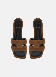 Vince Piper Suede Slide Sandal