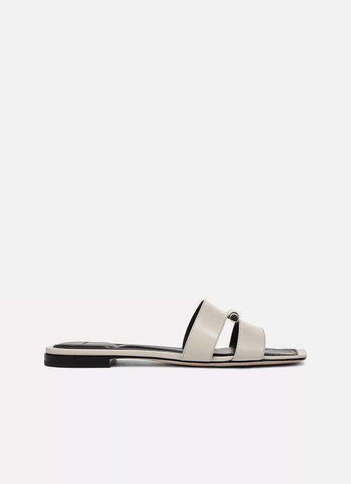 Vince Piper Leather Slide Sandal