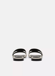 Vince Piper Leather Slide Sandal