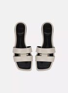 Vince Piper Leather Slide Sandal