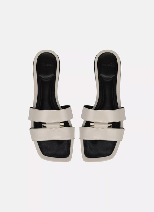 Vince Piper Leather Slide Sandal