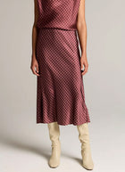 Plaid Ombre Slip Skirt