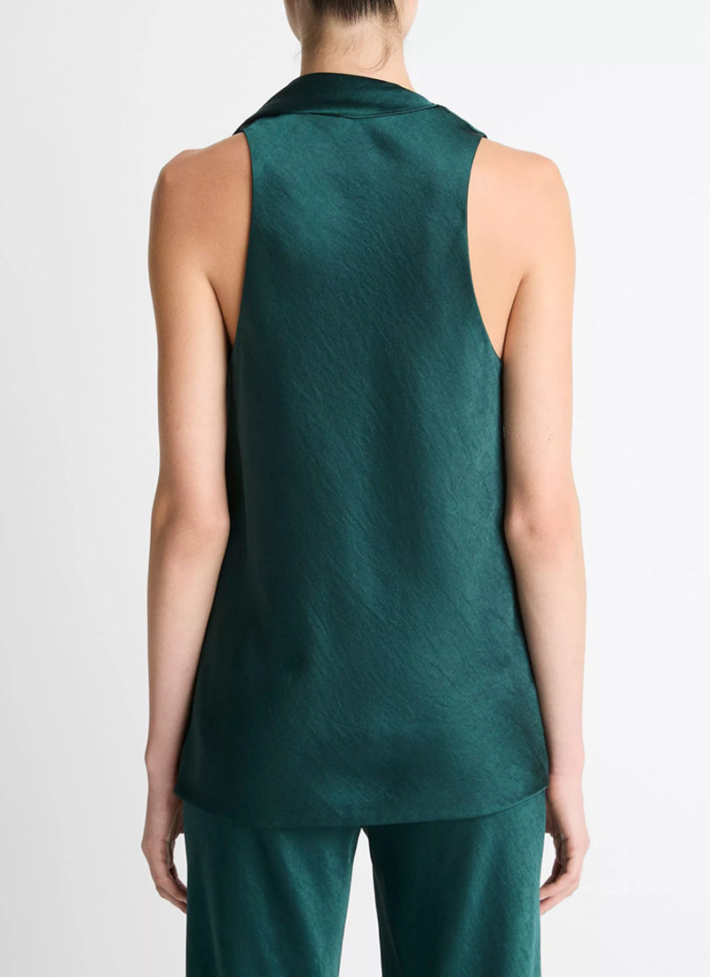  Satin Scarf Top by Vince at Andrews 