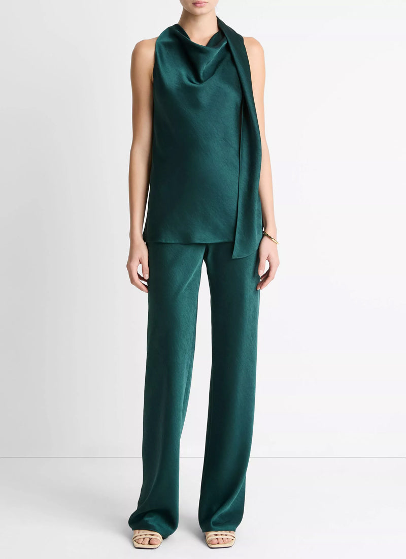  Satin Scarf Top by Vince at Andrews 