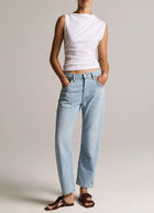 Draped Sleeveless Top