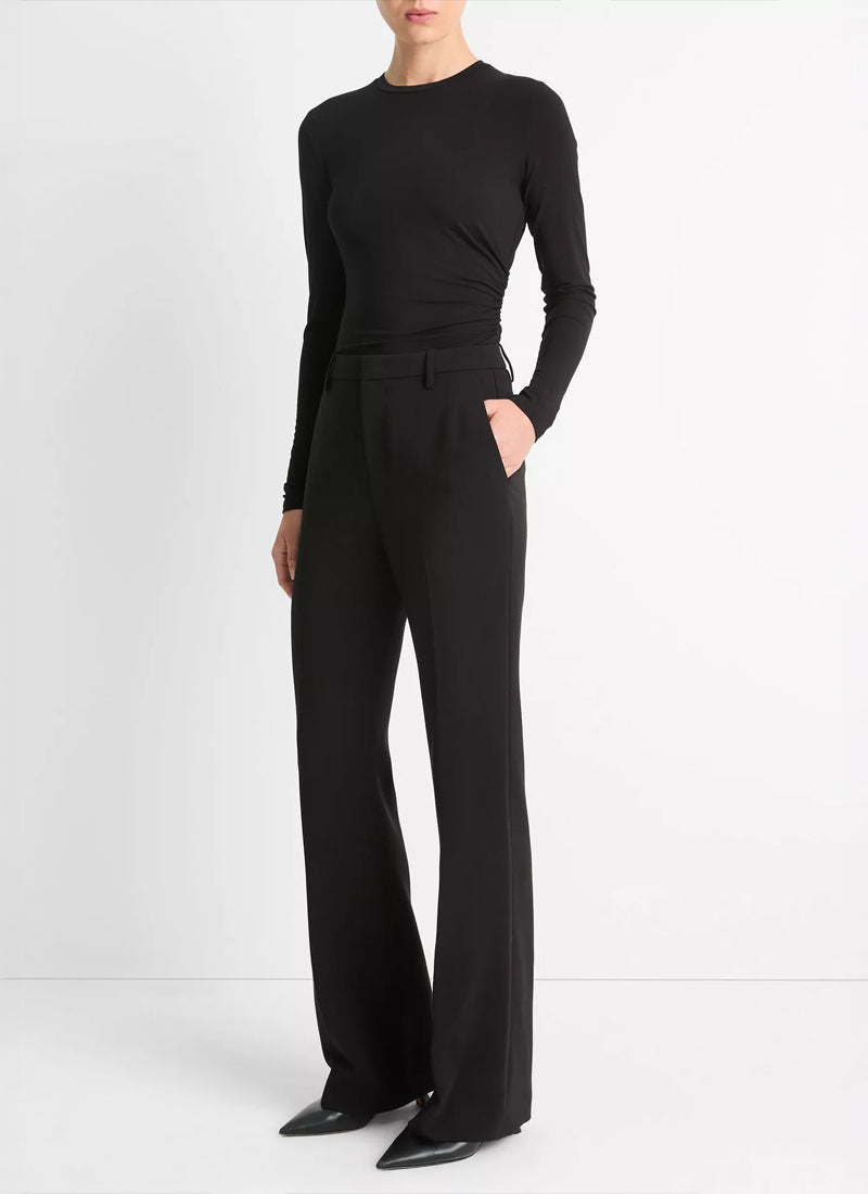 Vince Mid Rise Tailored Flare Pant