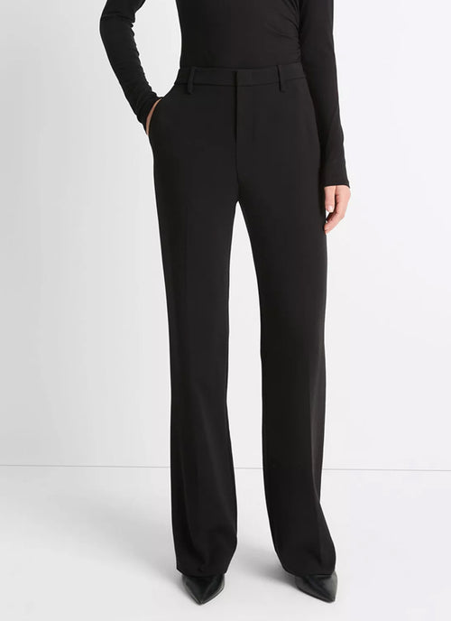 Vince Mid Rise Tailored Flare Pant