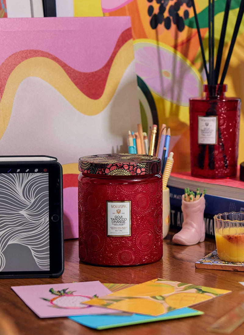 Voluspa Luxe Jar Japonica Candle