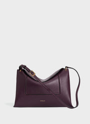 Penelope Slouch Bag Aubergine by Wandler