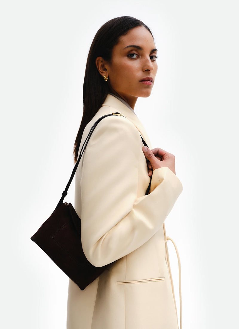 Penelope Slouch Mini Suede by Wandler at Andrews