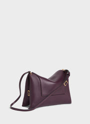 Penelope Slouch Bag Aubergine by Wandler