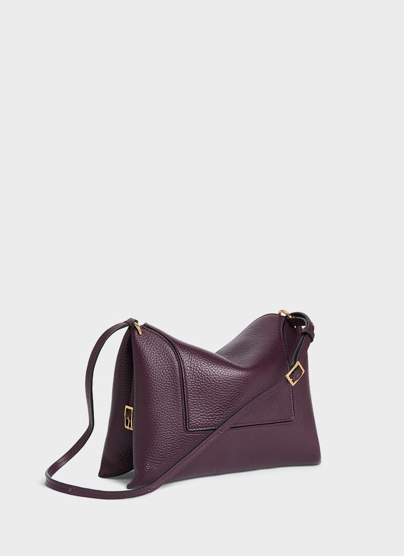 Penelope Slouch Bag Aubergine by Wandler