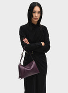 Penelope Slouch Bag Aubergine by Wandler