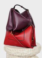 Penelope Slouch Bag Aubergine by Wandler