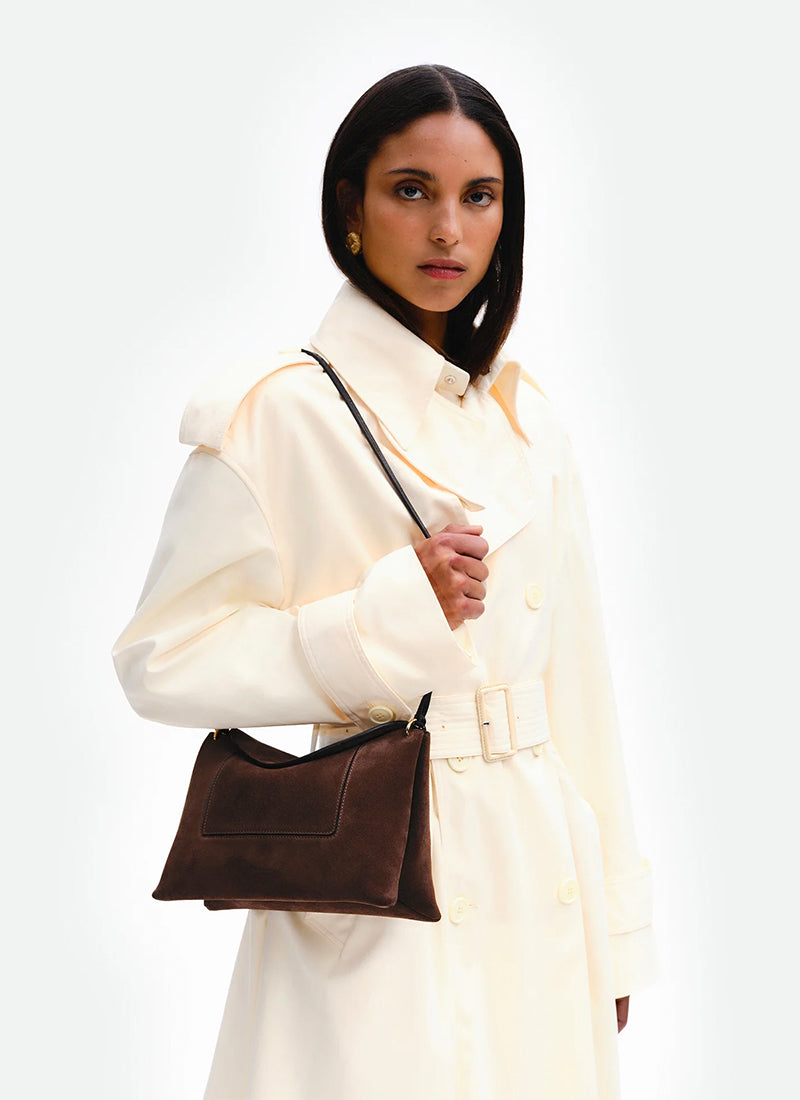 Wandler Penelope Slouch Suede Bag