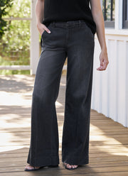 West Village NYC Wide-Leg Trouser