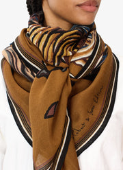 Western Horse Wool Scarf