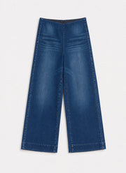 Westport Illusion Wide-Leg Pull-On Jeans