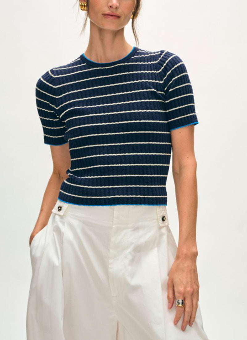 White + Warren Organic Cotton Terry Blend T-Shirt