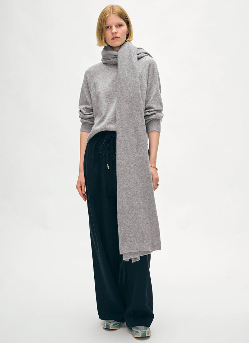 Cashmere Travel Wrap Grey